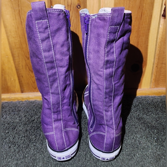 Converse One Star Calf/Knee high Junior 6/ Women 8 - Picture 4 of 12